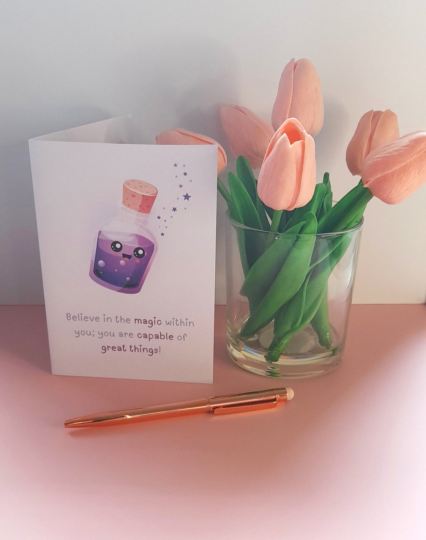 Magic | A6 Greeting Card - Uplifting Greeting Cards | Encouragement Card - Support Card - Greeting Card
