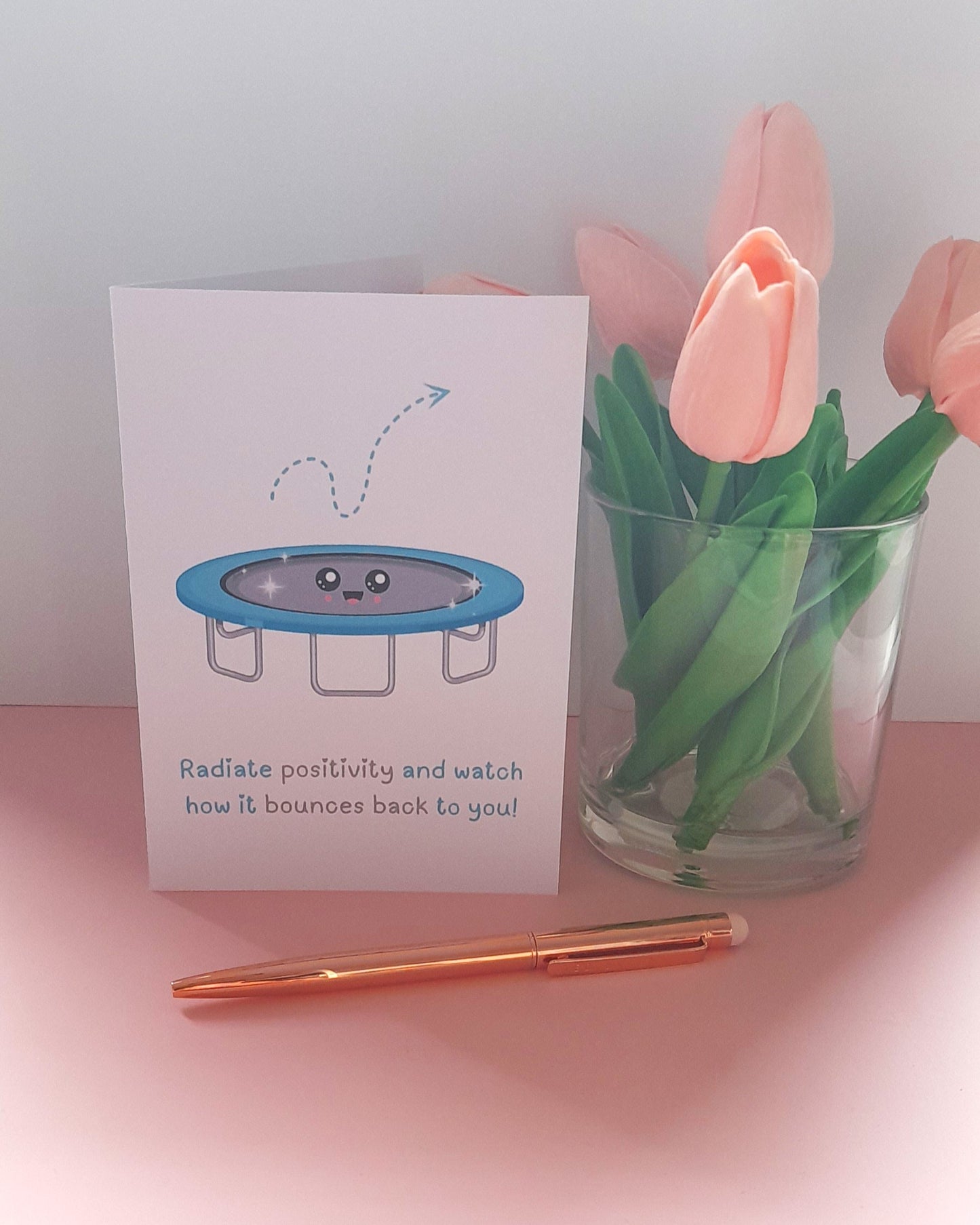 Bounce Back | A6 Greeting Card - Uplifting Greeting Cards | Encouragement Card - Support Card - Greeting Card