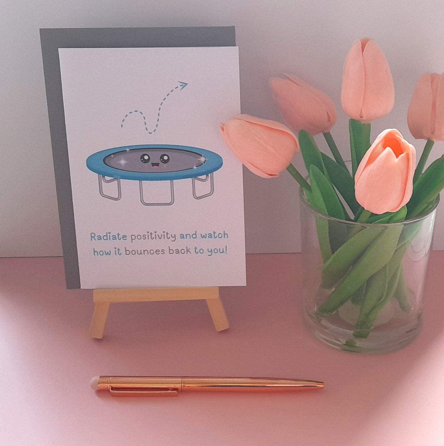 Bounce Back | A6 Greeting Card - Uplifting Greeting Cards | Encouragement Card - Support Card - Greeting Card