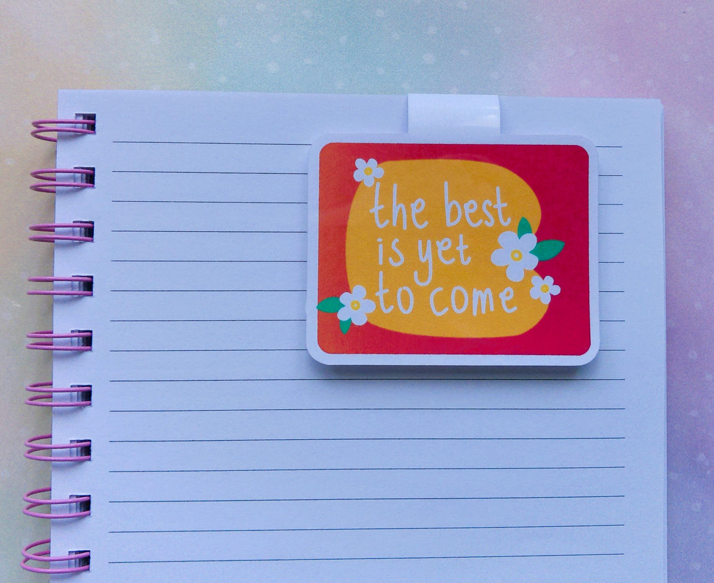 Handmade Magnetic Bookmark | Unique Cute Bookmark for Book Lovers | Positive Message Bookmarks | Literary Gift Idea | Bookish Gift | Best