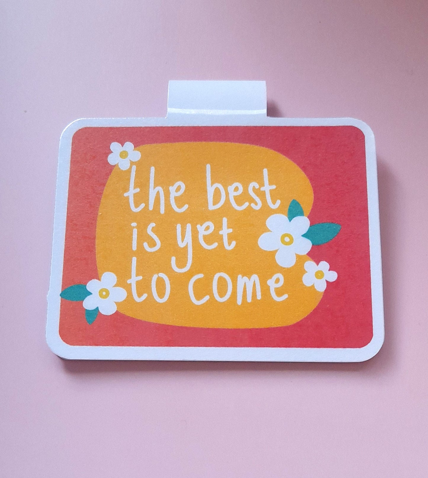 Handmade Magnetic Bookmark | Unique Cute Bookmark for Book Lovers | Positive Message Bookmarks | Literary Gift Idea | Bookish Gift | Best