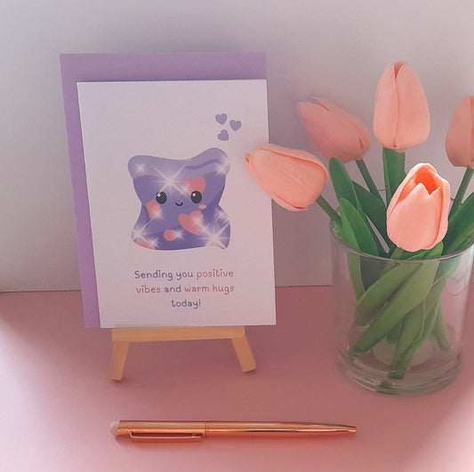 Blanket | A6 Greeting Card - Uplifting Greeting Cards | Encouragement Card - Support Card - Greeting Card