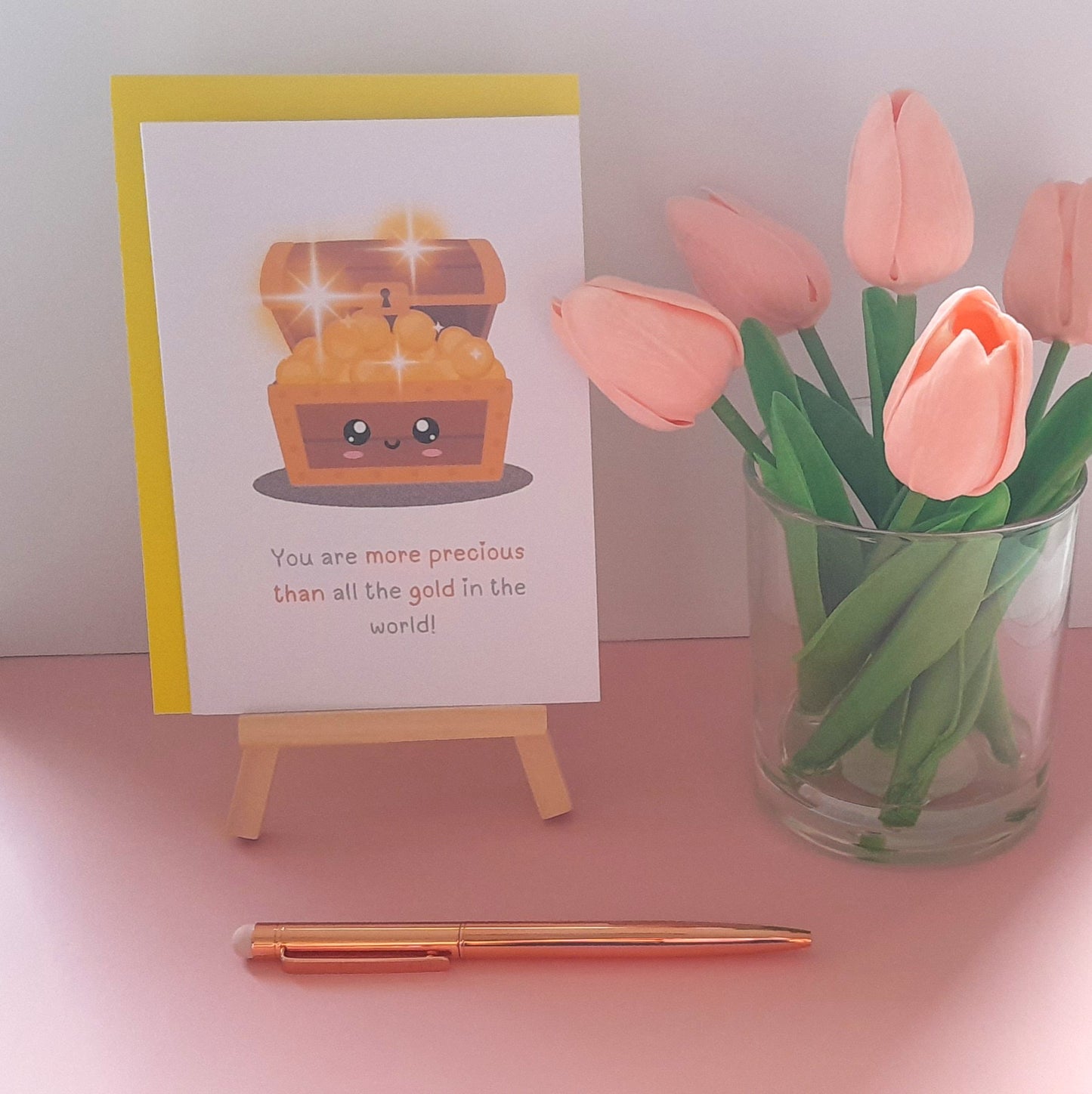 Treasure Chest | A6 Greeting Card - Uplifting Greeting Cards | Encouragement Card - Support Card