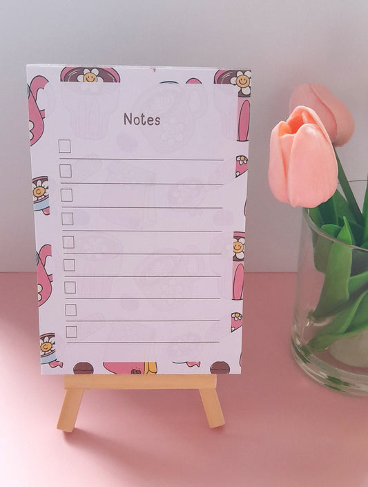 Coffee Lover A6 Notepad | To-Do List & Notepads | Notepads for Organising | Daily Planner Pad | Tear Off Notepad | Planner Essentials