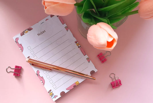 Coffee Lover A6 Notepad | To-Do List & Notepads | Notepads for Organising | Daily Planner Pad | Tear Off Notepad | Planner Essentials