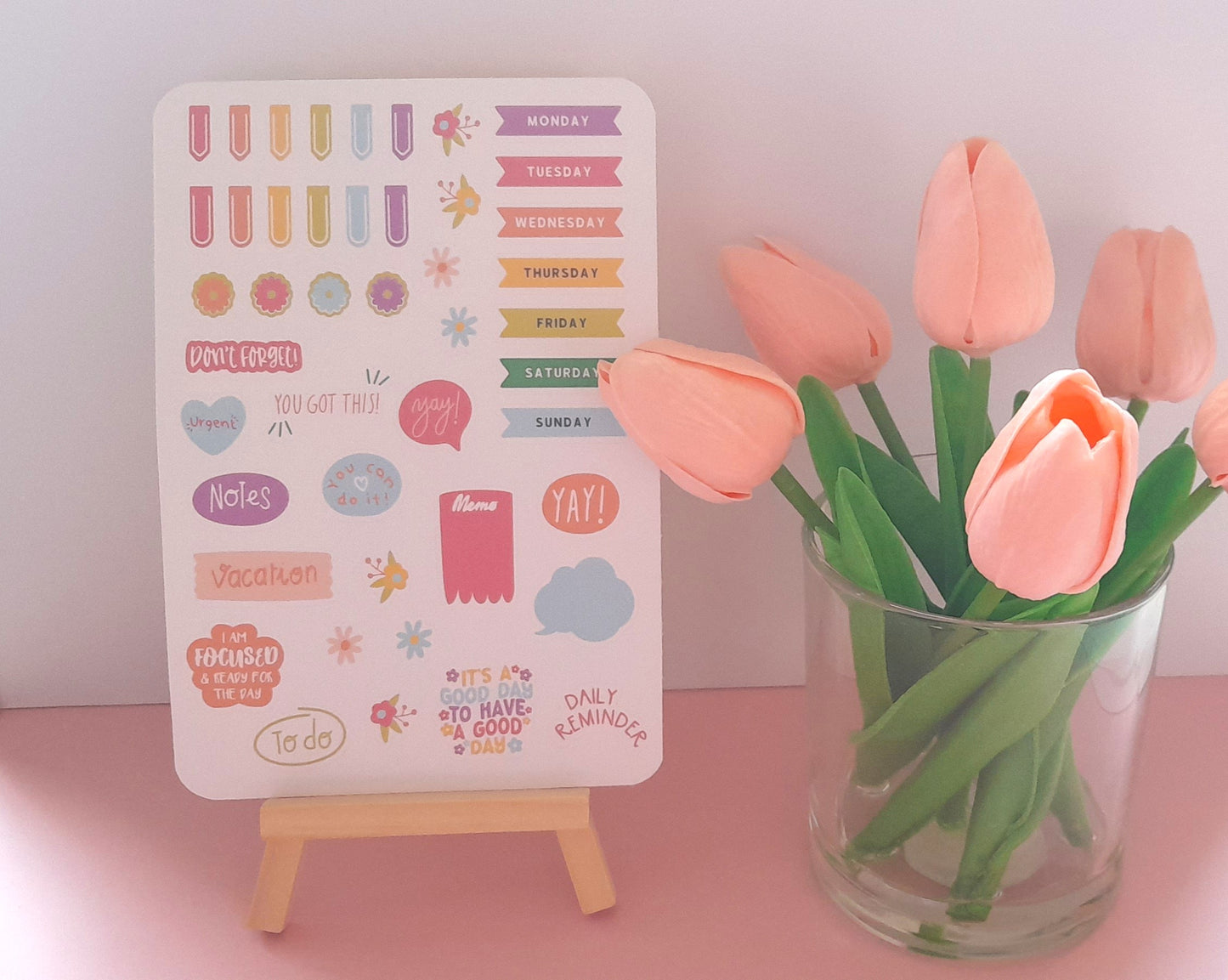 Planner Sticker Sheet | Matt Sticker Sheet | Planner Stickers | Planner Sticker Sheet | Cute Stickers |Diary | Stationary