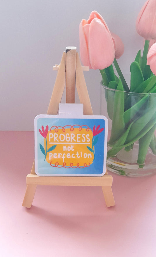 Handmade Magnetic Bookmark | Unique Cute Bookmark for Book Lovers | Positive Message Bookmarks| Literary Gift Idea | Bookish Gift | Progress