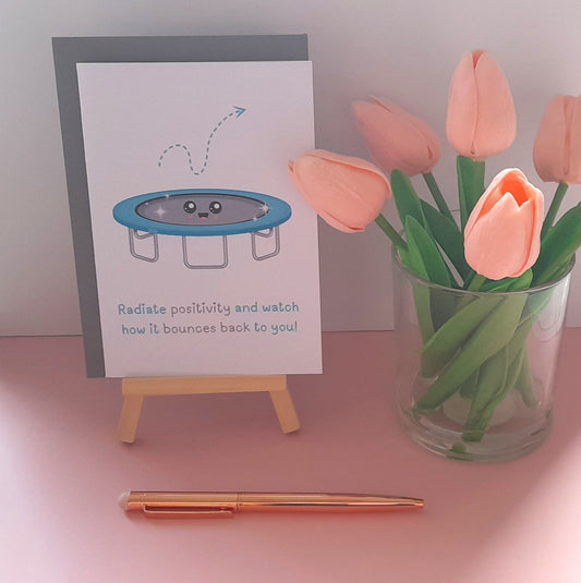 Bounce Back | A6 Greeting Card - Uplifting Greeting Cards | Encouragement Card - Support Card - Greeting Card